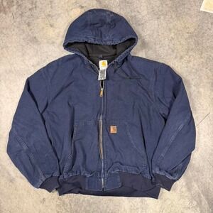 Vintage Carhartt Full Zip Dark Navy Jacket